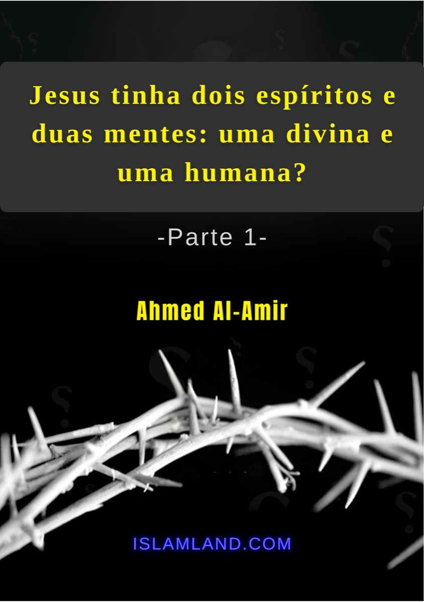 Jesus tinha dois espíritos e duas mentes: uma divina e uma humana?